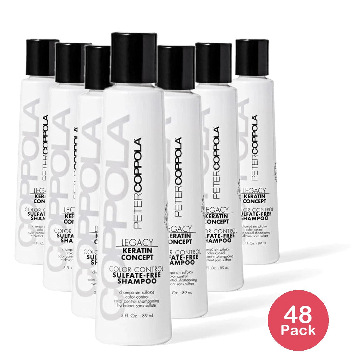Peter Coppola Color Control Sulfate-Free Shampoo 3 fl Oz (Pack of 48)
