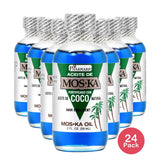 Phamark Drug & Spice Corp. Aceite de Moska Fortificado Con Coco -ounce Hair Oil 2 Oz (Pack of 24)