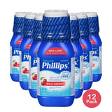 Phillips Milk Of Magnesia Cherry Liquid - 12 Oz (Pack of 12)