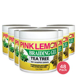 Pink Lemon Braiding Gel Tea Tree 5 Oz (Pack of 48)