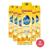 Pledge Expert Care Orange Wood Polish 9.7 Oz (Pack of 6)