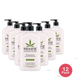 Pomegranate Herbal Body Moisturizer by Hempz for Unisex Lotion 17 OZ (Pack of 12)