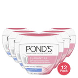 Ponds Clarant B3 Anti-Dark Spots Moisturizer Face Cream For Normal To Dry Skin 7Oz (Pack of 12)