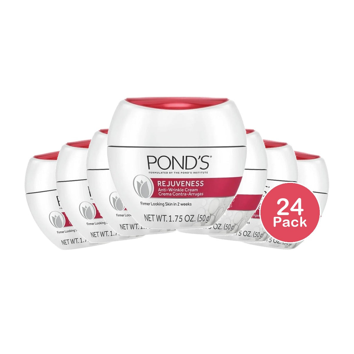 Pond's Rejuveness Anti-Wrinkle Face Cream 1.75 Oz (Pack of 24)