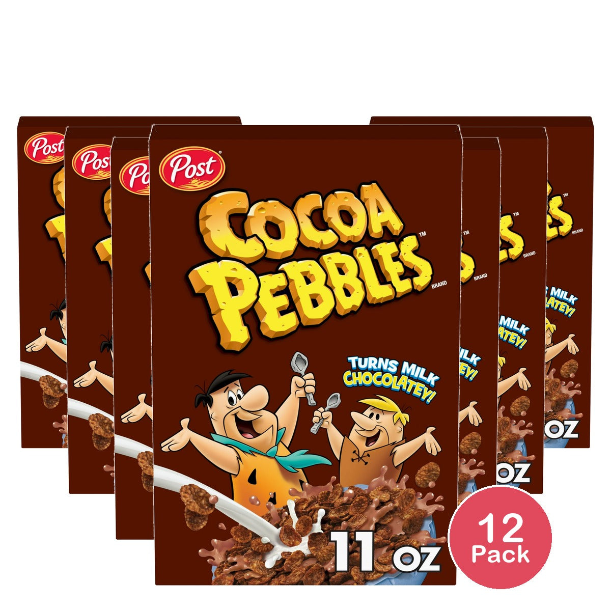 Post Cocoa Pebbels Breakfast Cereal - 11 OZ (Pack of 12)