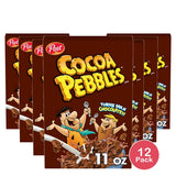 Post Cocoa Pebbels Breakfast Cereal - 11 OZ (Pack of 12)