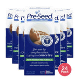 PreSeed Fertility Friendly Lubricant For Couples Trying to Conceive 1.4Oz (Pack of 24)