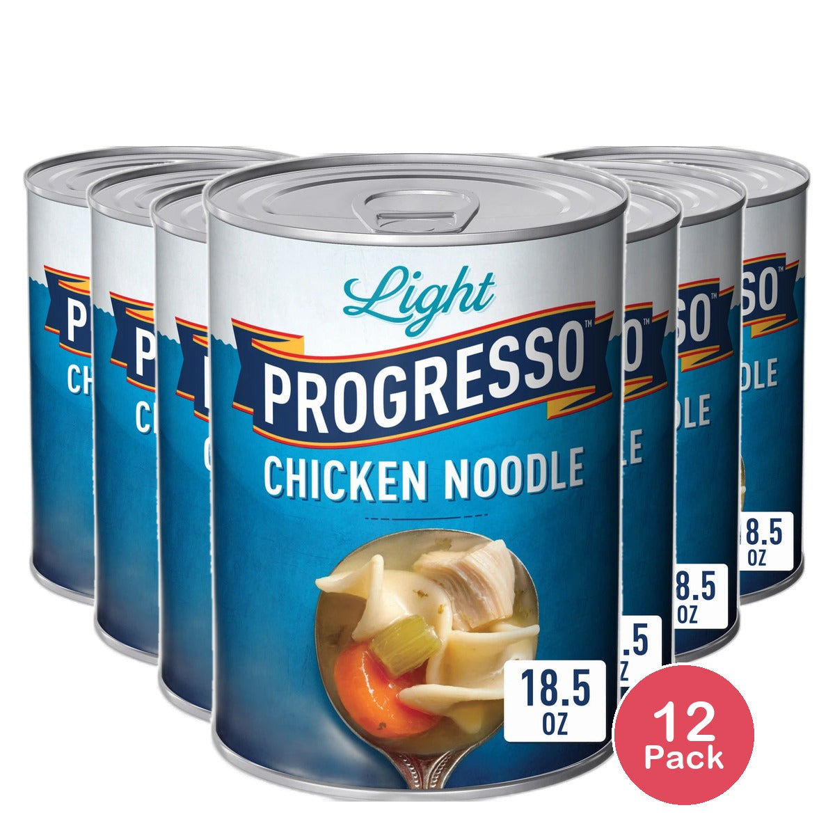 Progresso Light Chicken Noodle Soup 18.5Oz (Pack of 12)