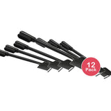 PuffCuff EdgeMaster 3-in-1 Edge Brush (Pack of 12)