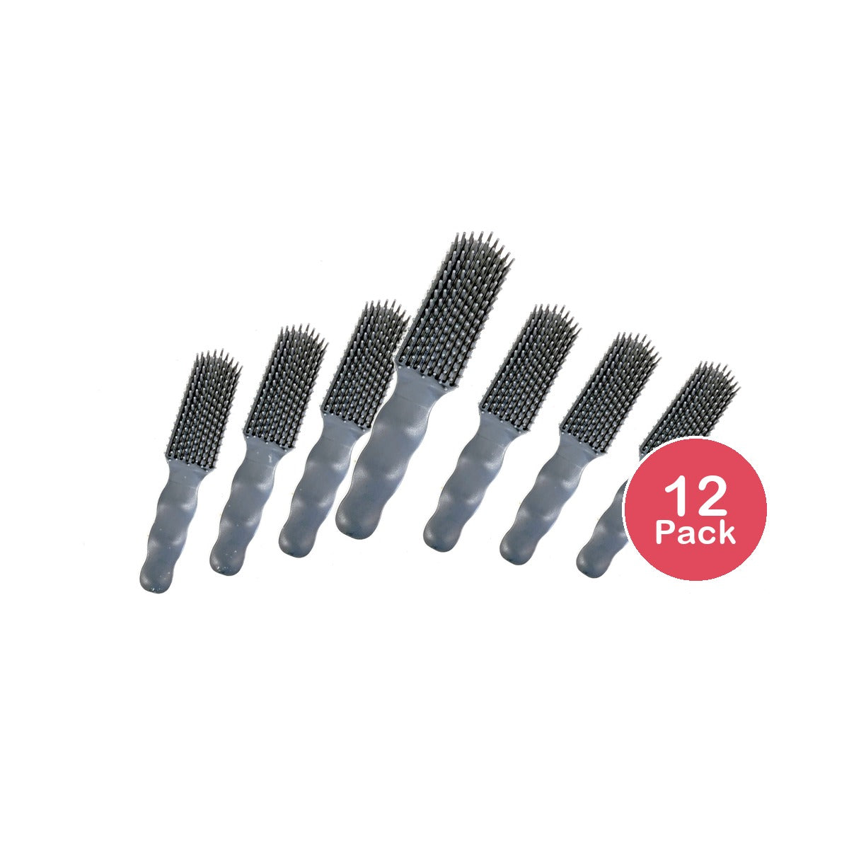 PuffCuff TangleMaster Detangling Brush (Pack of 12)