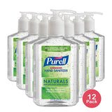 Purell Advanced Hand Sanitizer Naturals 8Oz (Pack of 12)