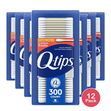 Q-Tips Antibacterial Cotton Swabs For Clean Ears 5.8oz (Pack of 12)