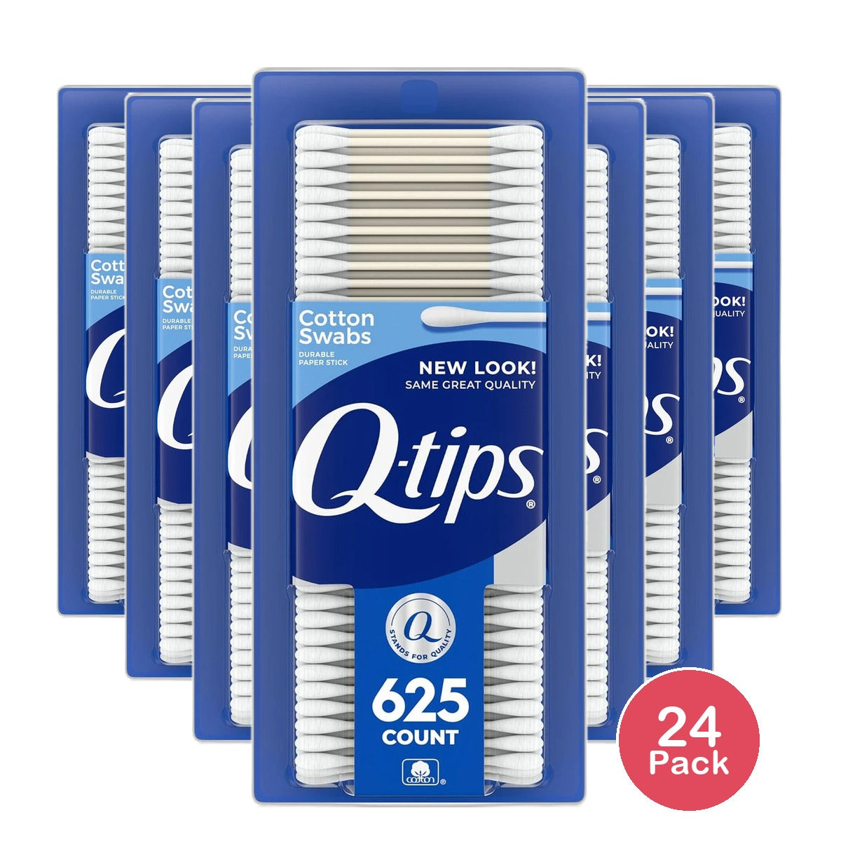Q Tips Cotton Swabs The Ultimate Home and Beauty Tool 11.44oz (Pack of 24)