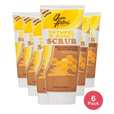 Queen Helene Oatmeal & Honey Scrub 6 Oz (Pack of 6)