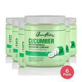 Queen Helene Professional Massage Cream Cucumber 15 Oz (Pack of 6)