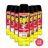 Raid Ant And Roach Killer Lemon Scent17.5Oz (Pack of 12)