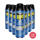 Raid Flying Insect Killer Outdoor Fresh Scent 15Oz (Pack of 12)