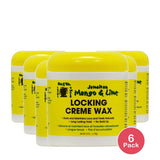 Rasta Locks & Twist Jamaican Mango & Lime Resistant Formula Locking Gel 6 Oz (Pack of 6)