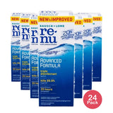Renu Multi Purpose Contact Lens Cleaner Solution 12Oz (Pack of 24)