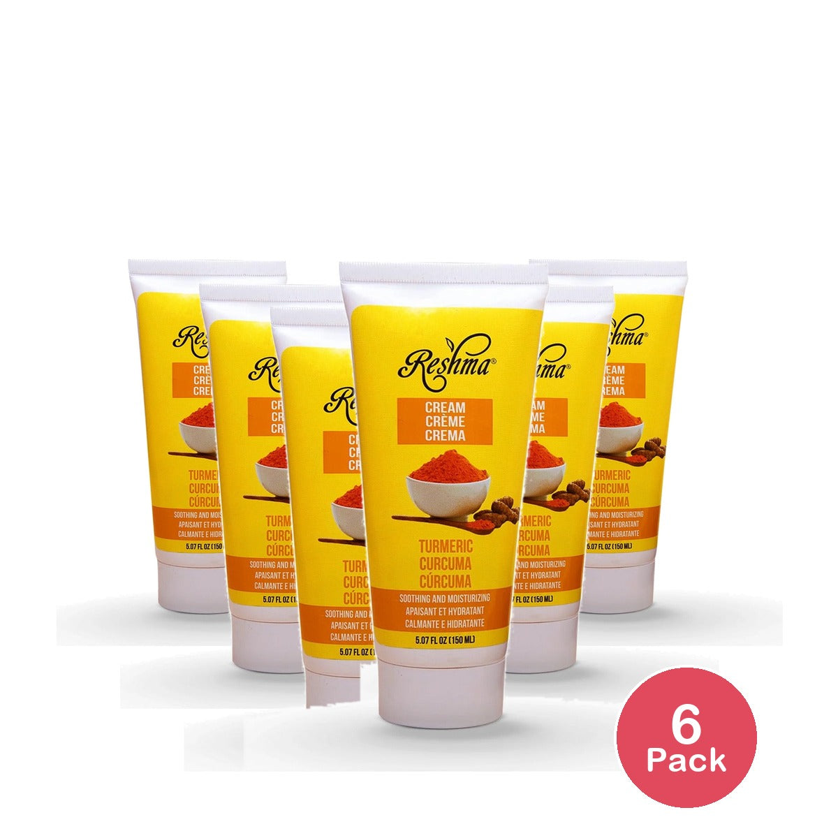 Reshma Beauty Turmeric Cream 5.07 Oz (Pack of 6)