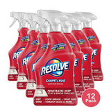 Resolve Carpet Cleaner Spray Spot And Stain Remover 22Oz (Pack of 12)