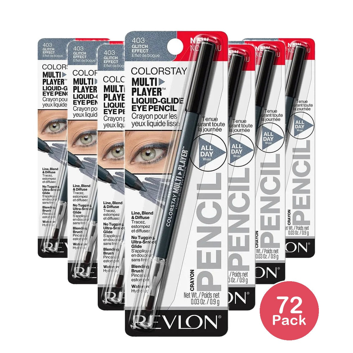 Revlon Colorstay Liquid Glide Eye Pencil Glitch 0.03Oz (Pack Of 72)