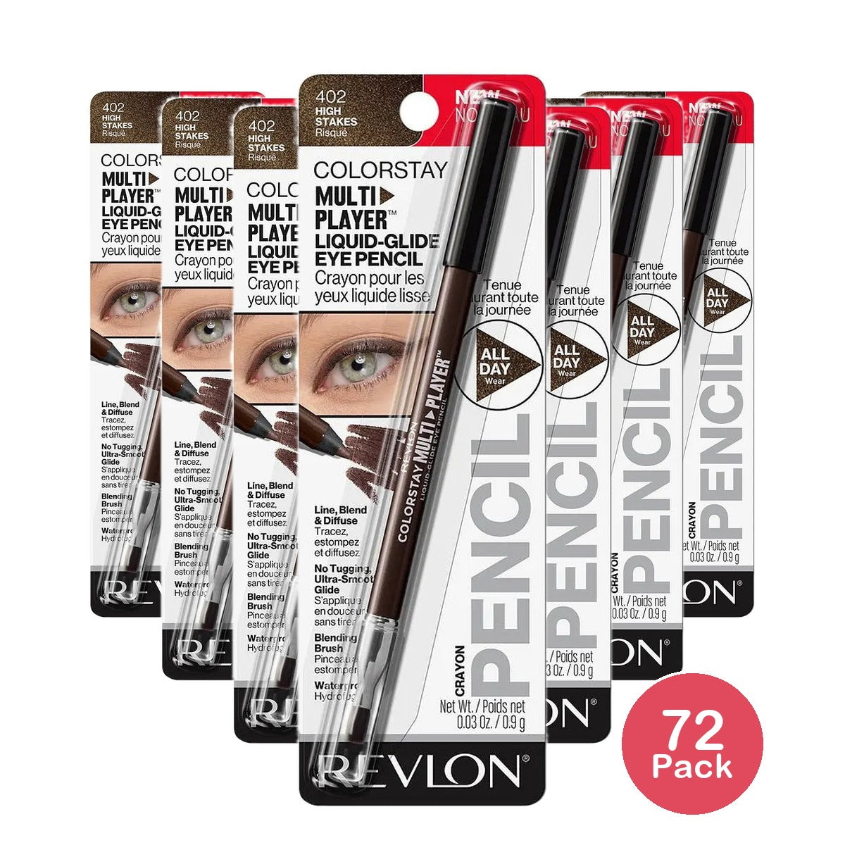 Revlon Colorstay Liquid Glide Eye Pencil Histicks 0.03Oz (Pack Of 72)