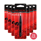Revlon Expert Made with Stainless Steel, Slant Tip Tweezer 0.64 Oz (Pack of 72)