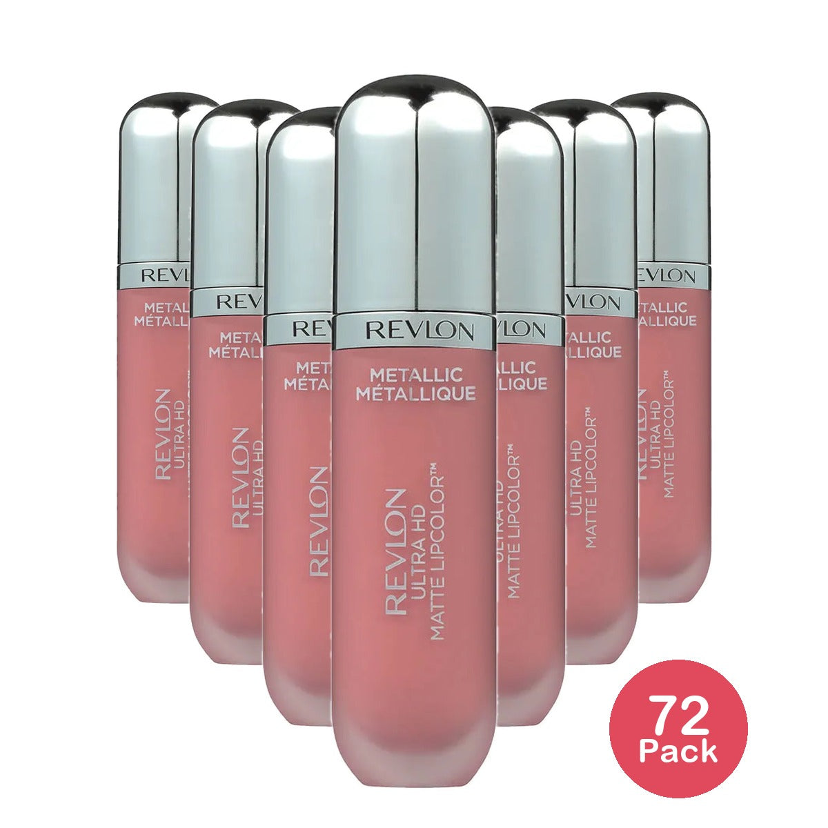 Revlon Ultra Hd Metallic Matte Liquid Lipcolor Gleam 0.2Oz (Pack Of 72)