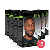REWIND IT 10 Jet Black Men's Hair Color nan (Pack of 18)