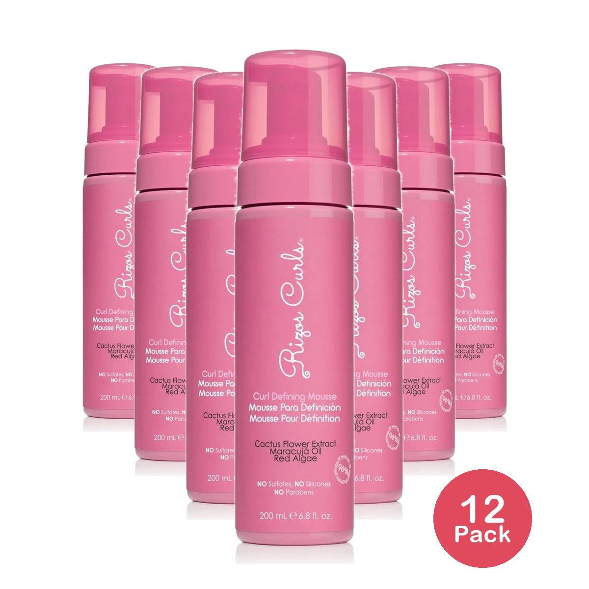 Rizos Curls Curl Defining Mousse 6.8 Oz (Pack of 12)