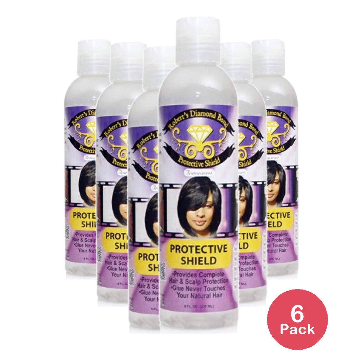 Roberts Diamond Bond Shield Clear 8 Oz (Pack of 6)