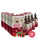 RootsGro Natural Rosehip Seed Oil 4 Oz (Pack of 48)