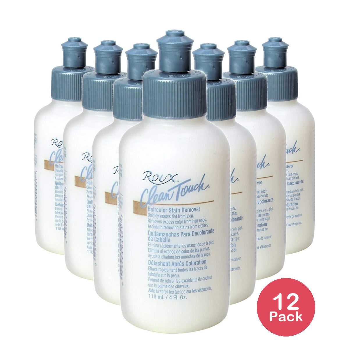 Roux Clean Touch Hair Color Stain Remover 4 Oz (Pack of 12)