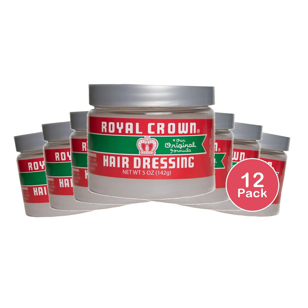 Royal Crown Hair Dressing 5 Oz (Pack of 12)