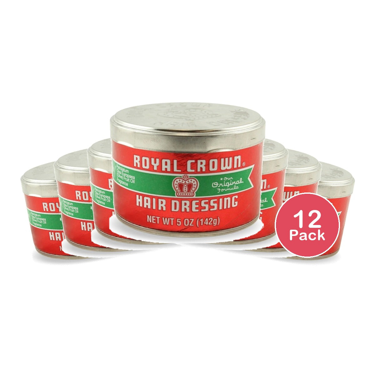 Royal Crown Hair Dressing 7.25 Oz (Pack of 12)