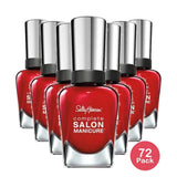Sally Hansen Complete Salon Manicure Nail Polish Red My Lips 0.5Oz (Pack of 72)