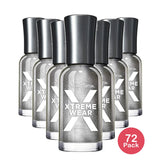 Sally Hansen Xtreme Wear Nail Polish Streak Free Shiny Finish 0.12Oz (Pack Of 72)