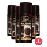 Salon GrafixÂ® High Beams Color Thickener Temporary Spray-On Hair #10 Jet Black 2.7 Oz (Pack of 6)