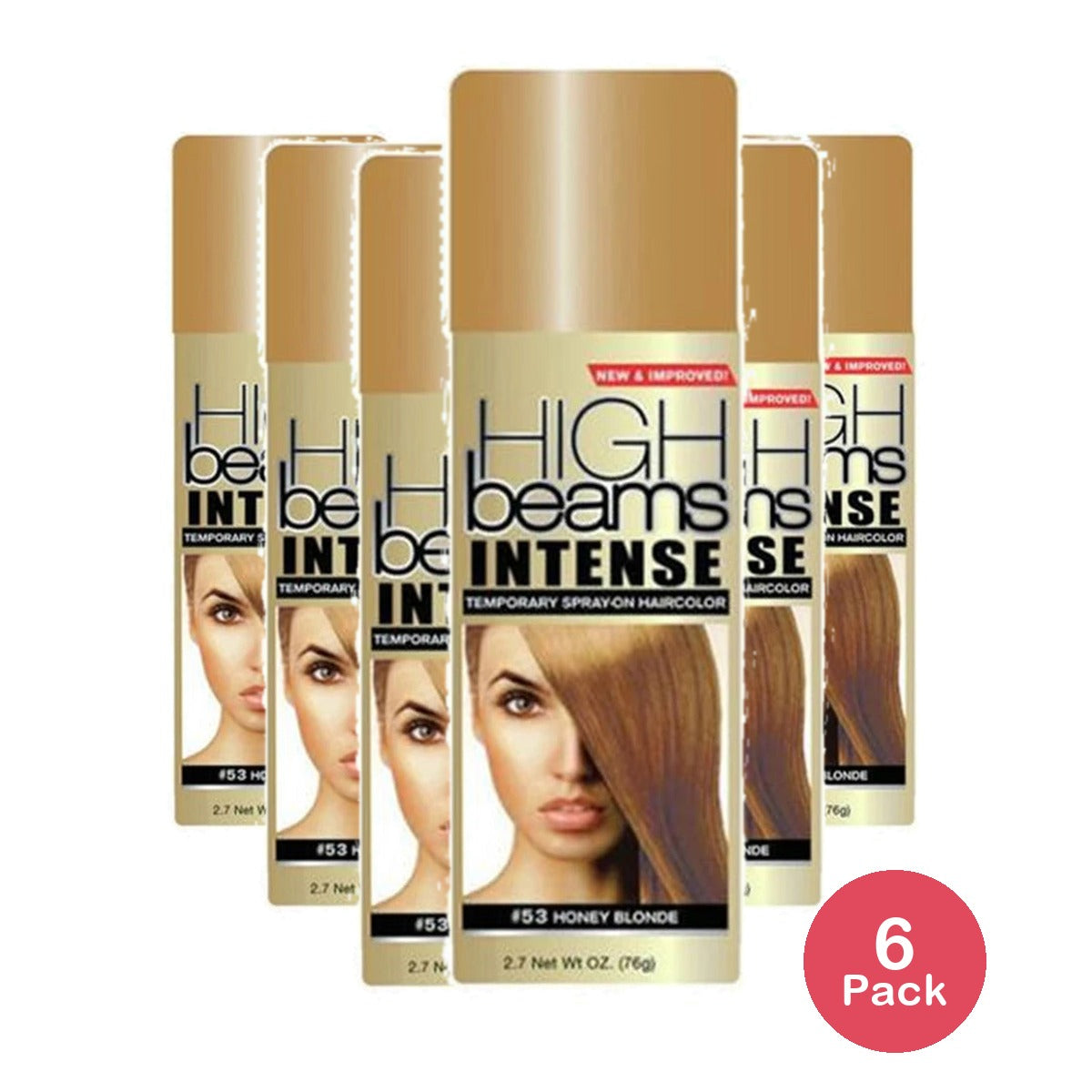 Salon GrafixÂ® High Beams Intense Temporary Spray-On Haircolor #53 Honey Blonde 2.7 Oz (Pack of 6)