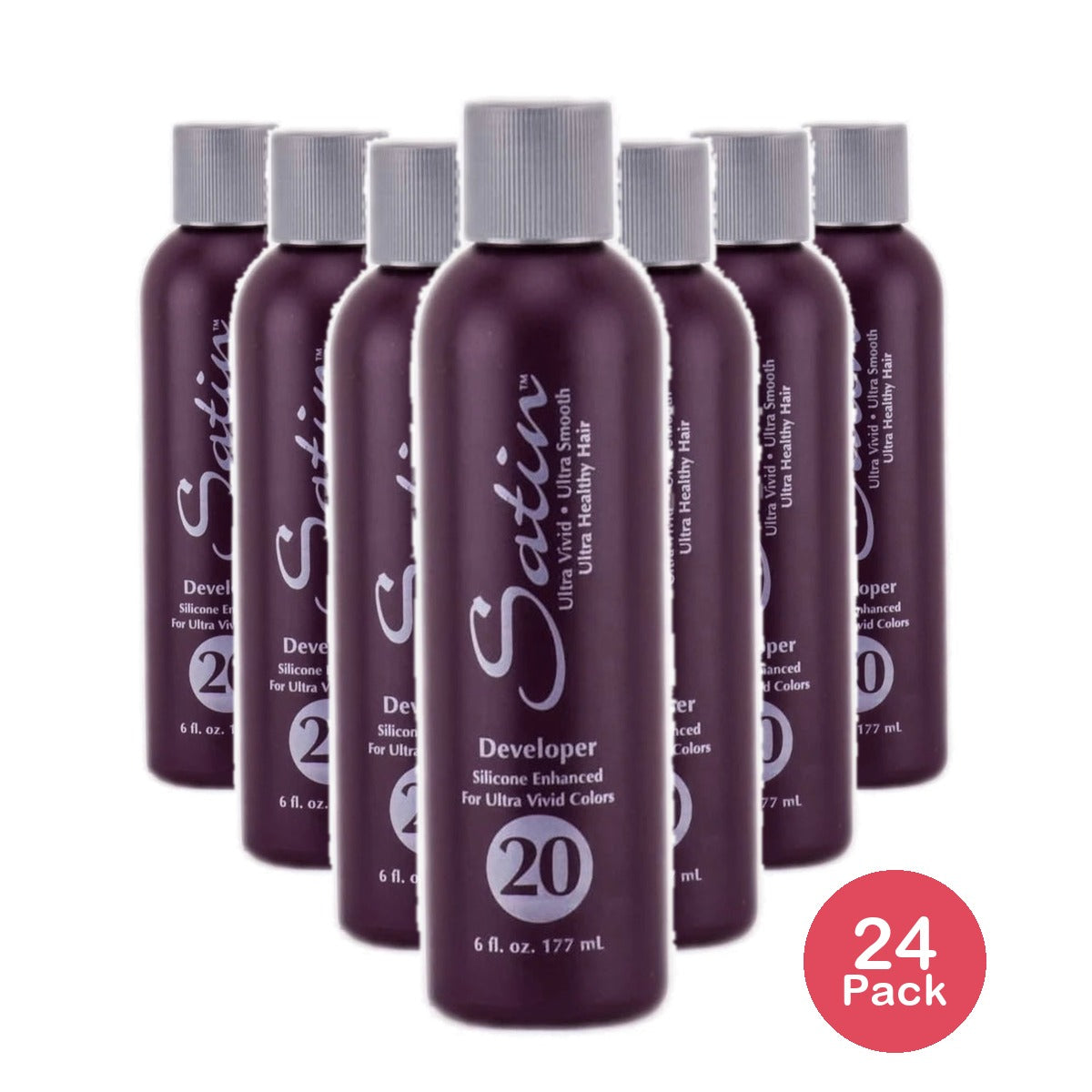 Satin Developer 20 Volume 6 oz (Pack of 24)