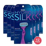 Schick Hydro Silk Moisture Razor 1 Razor (Pack of 12)