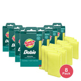 Scotch-Brite Dobie All-Purpose Cleaning Pads Yellow (Pack of 8)
