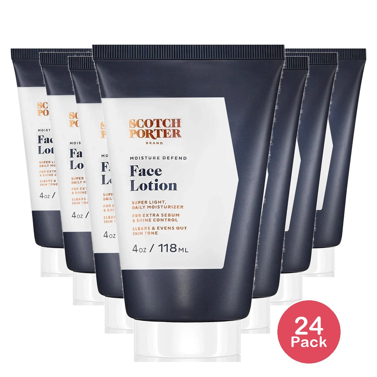 Scotch Porter Moisture Defend Face Lotion - 4oz (Pack of 24)