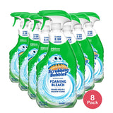 Scrubbing Bubbles Foaming Bleach Bathroom Cleaner Trigger Bottle Fresh Scent 32 oz (Pack of 8)