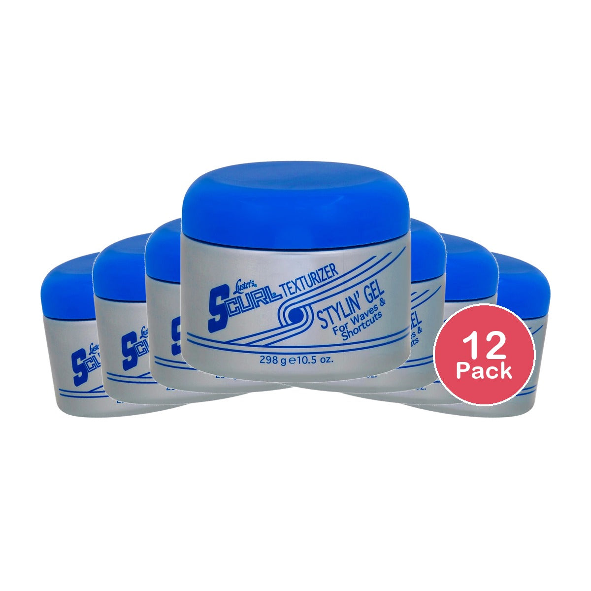 Scurl S-Curl Texturizer Styling Gel 10.5 Oz (Pack of 12)
