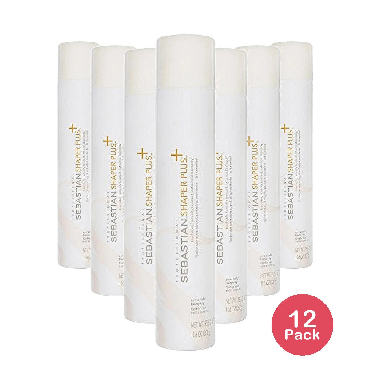 Sebastian Shaper Plus Medium Strong Hold Hairspray - 10.6oz 10.6oz (Pack of 12)