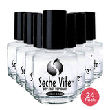 Seche Vite Dry Fast Clear Top Coat - 0.5 fl oz (Pack of 24)