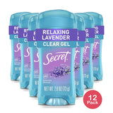 Secret Antiperspirant Deodorant Lavender 2.6 Oz (Pack of 12)