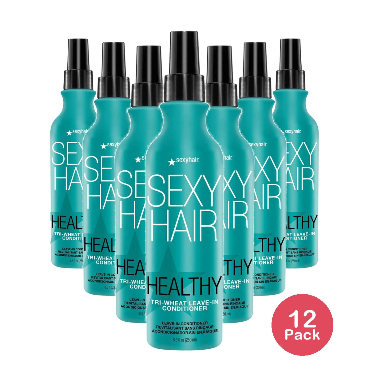 Sexy Hair Healthy Sexy Soy Tri-Wheat Leave-In Conditioner 8.5 Oz (Pack of 12)